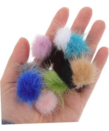 FRCOLOR Nail Polish Kit Boxes set charms puff puff Ornaments fluffy charms supplies brush velvet hairy 3d Decoration - Buy Online on GoSupps.com