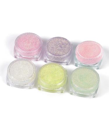 UV Glow Body Face Glitter Gel - 6 Colors Luminous Chunky Glitter - Self-Adhesive UV Black Light Glitter for Body, Face, Hair, and Eyeshadow - Perfect for Carnival, Party, Halloween Makeup - 01 Set - Buy Online on GoSupps.com