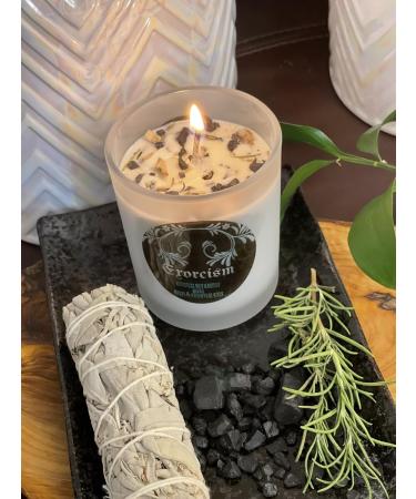 Exorcism Candle for Evil Spirit Removal | Divine Protection & Spiritual Healing | Long-Lasting Energy Protection Candle - Buy Online on GoSupps.com