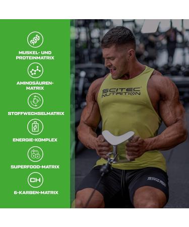 Scitec Nutrition Jumbo High-Caloric Weight Gainer 1.32 kg - Multi-Component Protein Amino Acid Matrix & Superfood Blend - Vanilla Flavor - Optimal Muscle Growth - Buy Online on GoSupps.com