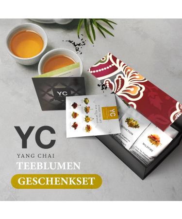 Yc Yang Chai Exhila Blooming Tea Gift Set - 6 Varieties in Elegant Box | Perfect Tea Gift for Women Moms & Tea Lovers - Buy Online on GoSupps.com