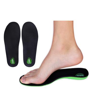 KidSole Green Martian: Arch Support Soft & Strong Insole. Slim & Lightweight Design with Memory Foam Top. ((21 CM) Toddler Size 11-2)