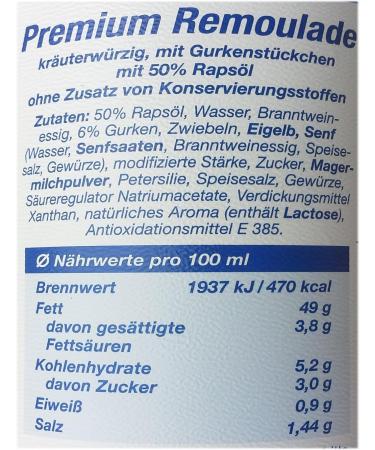 Buy Homann Premium Remoulade 875 ml | Authentic German Sauce for International Shipping | Gourmet Condiment - Buy Online on GoSupps.com