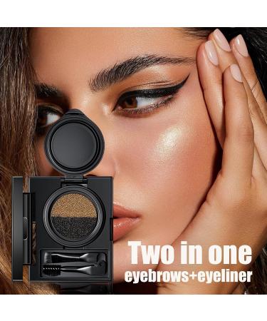 Eyebrow Pomade Eyebrow Cream Water Festival Eyebrow Cream for Drying Doubleheaded Eyebrow Cream with Brush for Women 01 - Buy Online on GoSupps.com