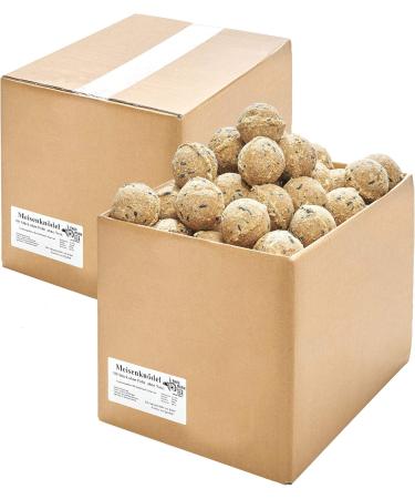 Paul's M hle Fat Balls for Wild Birds - 200 Net-Free & Foil-Free Balls | Eco-Friendly International Shipping - Buy Online on GoSupps.com