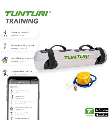 Buy Tunturi Aqua Powerbag 20 kg - Versatile Aquabag | Water & Air Sandbag Alternative for International Shipping - Buy Online on GoSupps.com