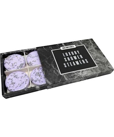 DreamyVibes Lavender Aromatherapy Shower Steamers - Pack of 6 Bath Bombs - Relaxing Shower Tablets for Women and Men - Buy Online on GoSupps.com