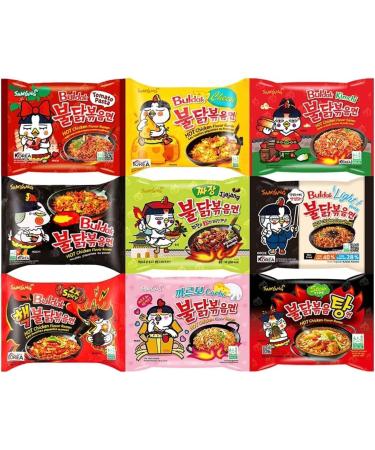 Samyang Hot Chicken Buldak HALAL/Tailor-make 30 Noodles + 1 Sauce (Optional Extra) / Self Customise Own Case - Buy Online on GoSupps.com