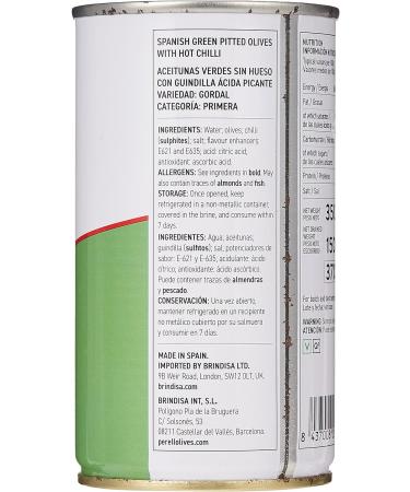 Perell Spanish Gordal Pitted Green Olives 150g - Buy Online on GoSupps.com
