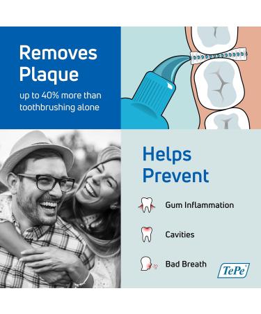 Buy Interdental Brush 1.3 mm - Grey 25 Pieces | Best Quality Oral Care | International Shipping - Buy Online on GoSupps.com