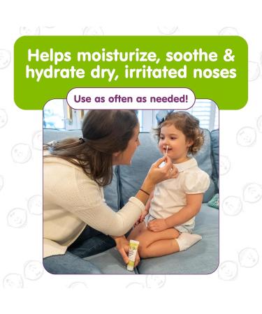 Boogie Saline Nasal Gel Made with Aloe and Isotonic Saline Soothes and Hydrates Dry or Irritated Noses Unscented Pack of 1 - Buy Online on GoSupps.com