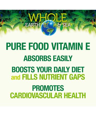 Natural Factors Whole Earth Sea Sunflower Vitamin E 400 IU - Vegan & Gluten Free 90 Softgels - Buy Online on GoSupps.com