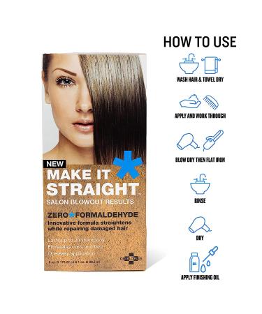 Developlus Make It Straight Salon Blowout Results - 6oz & 1oz - Buy Online on GoSupps.com