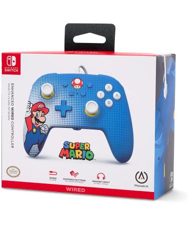 PowerA Enhanced Wired Controller for Nintendo Switch - Mario Pop Art - Buy Online on GoSupps.com