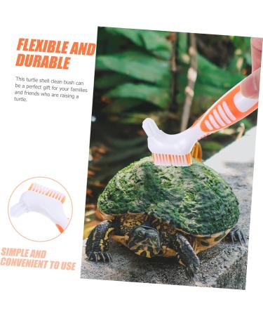 Happyyami 5pcs Turtle Shell Cleaning Brush Aquarium Scraper Mud Scratcher Household Mini Reptile Plastic 16x5cmx5pcs As Shown 2x5pcs - Buy Online on GoSupps.com