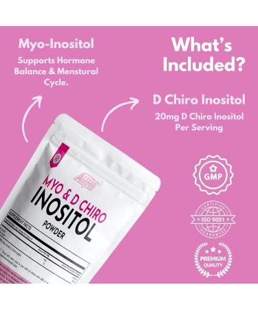 Myo & D Chiro Inositol Powder 106g - Supports Women with PCOS - Promotes Hormonal Balance & Normal Ovarian Function - Buy Online on GoSupps.com
