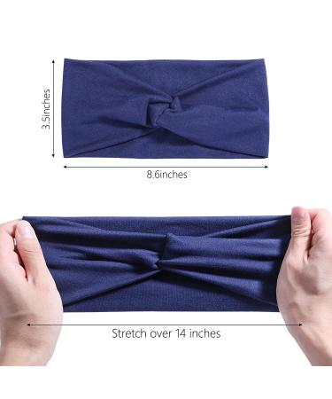 16 PCS Women's Elastic Headbands for Yoga & Running - No Slip Hair Accessories in Color 1 - Buy Online on GoSupps.com
