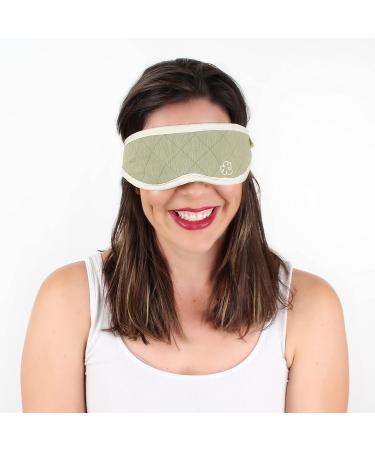 Dream Essentials Bamboo Sleep Mask - Lightweight Green Natural Bamboo Fiber Sleep Mask for Ultimate Comfort - Buy Online on GoSupps.com