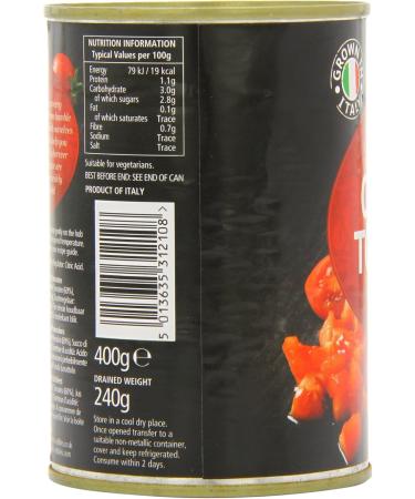 KTC Chopped Tomatoes 400g (Pack of 12) - Buy Online on GoSupps.com