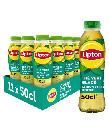 Lipton Ice Tea Ice Green Tea Lime Mint Bottles 12x50CL