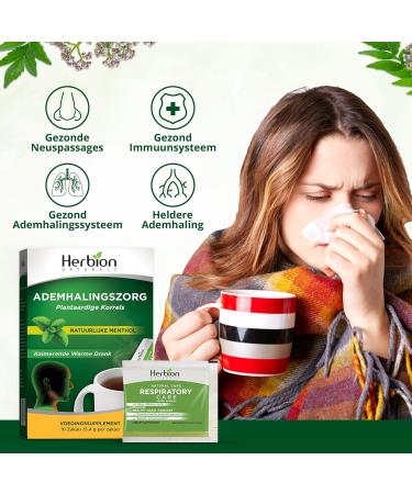 Herbion Pakistan LTD Herbion Naturals Respiratory Care Herbal Granules 10 Ct for the whole family Promotes a healthy nasal cavity & respiratory function Supports the immune system pack of 2 - Buy Online on GoSupps.com