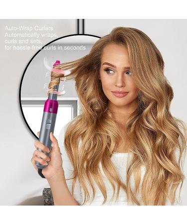 TAHSHINE 5-in-1 Hair Styler Blow Dryer Brush | Negative Ionic Electric Styling Tool with Detachable Brush Heads for Straightening & Curling - Buy Online on GoSupps.com