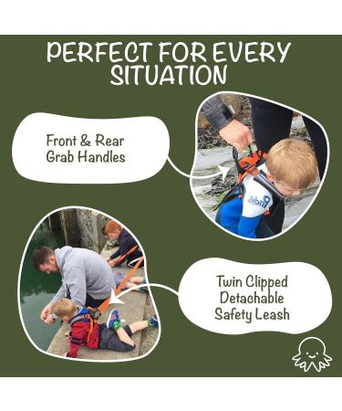 Hobbledehoo Active Child Harness - Safety and Support for SEN Autism Awareness | Ages 1-7 (Green) - Buy Online on GoSupps.com