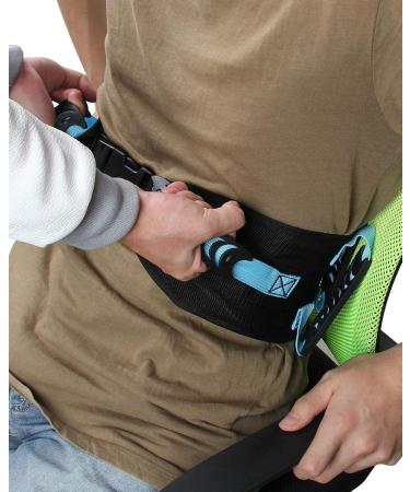 Gait Belt for Seniors | Transfer Belts for Elderly Lift Assist | Physical Therapy Strap with Multiple Handles - Buy Internationally - Buy Online on GoSupps.com