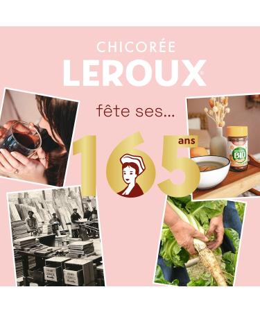 Leroux - Organic Soluble Chicory Cereals - 100% Plant Origin - Organic Chicory Grown in France - Organic Cereals - Ri - Buy Online on GoSupps.com