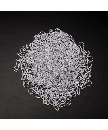 500 Pcs White Bulb Safety Pins | Calabash Metal Gourd Pins for Tailors and Clothing Tags - 0.86 inch (22mm) - Buy Online on GoSupps.com