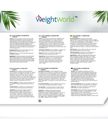 Glucosamine and Chondroitin High Strength 180 Capsules with Hyaluronic Acid MSM Vitamin C & Turmeric - Joint and Skin Supplements - 6-month Supply - Buy Online on GoSupps.com