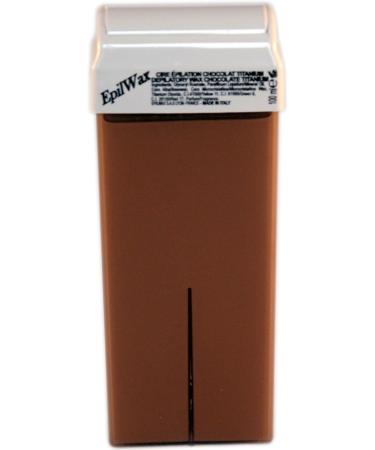 EpilWax Set of Roll-On Cartridges for Hair Removal - Large 100 ml Roll-on Waxing Refills (Chocolate Set of 12) Chocolate 100 ml (Pack of 12) - Buy Online on GoSupps.com