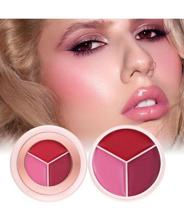 Cream Blush for Cheeks | Face Blush with Smudge-Proof Formula and Buildable Coverage - Cream for Lips and Cheeks | For Women Girlfriends Sisters and Their Family - Buy Online on GoSupps.com