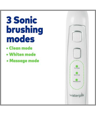 Watepik Complete Care 5.0 Water Flosser + Sonic Electric Toothbrush White WP-861 Blue/White - Buy Online on GoSupps.com