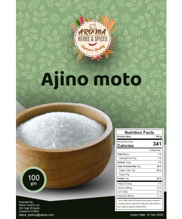 Ajinomoto | MSG Fine (100gm) | Monosodium Glutamate | | Japanese Umami Seasoning Salt | Premium Quality | Flavour enhancer | 100% Pure & Authentic