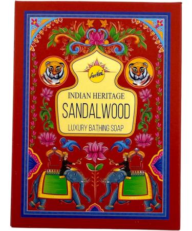  HOSTENATURA HOSTENATURA SREE VANI Indian Heritage Sandalwood Bath Soap 75g Scented tablet with oriental aroma Daily cleansing and skin care Intense and long-lasting fragrance - Buy Online on GoSupps.com