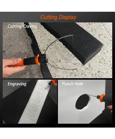 HARDELL 3 in 1 Foam Cutter Electric Styrofoam Cutting Tool Styrofoam Cutter Hot Wire  Hot Knife Foam Cutter With Brush - Buy Online on GoSupps.com