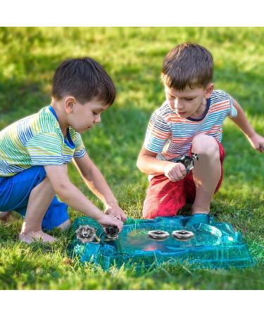 Lufeis Bey Burst Turbo Blade Set - 4D Metal Fusion Kampf Kreisel | Bey Metal Fusion Blade with Launcher | Perfect Christmas Gift for Kids & Children - Buy Online on GoSupps.com
