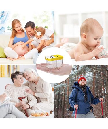 Extra Large 7 Day XL AM PM Pill Organizer for Supplements - Jumbo Container for Vitamins - Oversized Daily Medicine Holder - Buy Online on GoSupps.com