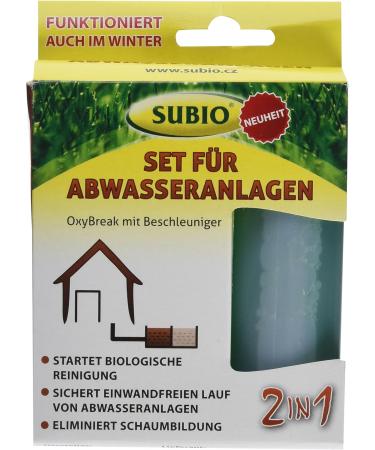 SUBIO Wastewater Treatment Plant Set with Accelerator - Optimal Solutions for Efficient Wastewater Management - Buy Online on GoSupps.com