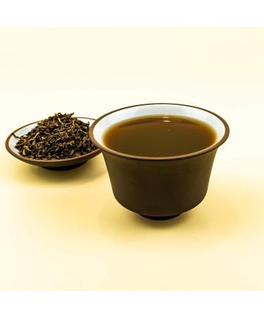 Buy High-Quality Bio Shou Pu Erh Tea (100g) from Yunnan China | Unrefined Traditional Chinese Tea - Buy Online on GoSupps.com