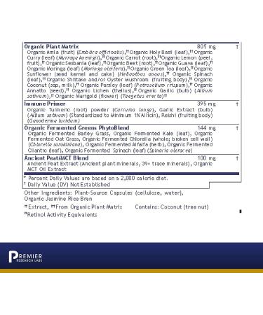 Premier Research Labs Multi-Vitamin - Immune, Brain, Cardio & Whole Body Support - 120 Plant Capsules - Buy Online on GoSupps.com