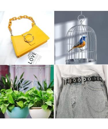 90Pcs 6 Sizes Silver Metal O Rings Multi-Purpose Heavy Duty Round Ring for Hardware Bags Belts Dog Leashes Hanging Basket DIY Craft Supplies  15mm  20mm  25mm  32mm  38mm  50mm 0.59in 0.78in 0.98in 1.25in 1.49in 1.96in - Buy Online on GoSupps.com