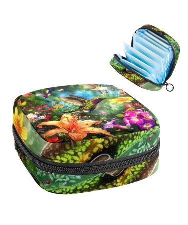 MUOOUM storage bag for women's bandages cat silhouette colored pattern menstruation cup cash bag portable women's bandages storage bags female menstruation first period bag for color 7