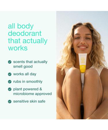 Hume Supernatural Invisible Whole Body Deo Balm - Full Body Protection - Aluminum Free No Baking Soda - Anti-Chafing Odor Control - Clinically Tested on Sensitive Skin (Coconut Coast 3-Pack) - Buy Online on GoSupps.com