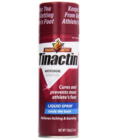 Tinactin - 311017410059 Athlete Liquid Foot Spray 5.3 oz 5.3 Ounce (Pack of 1) Spray