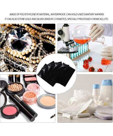 100pcs Black Sanitary Bags for Hygiene | Tampon & Sanitary Napkin Disposal | Ladies Hygiene Solutions - Buy Online on GoSupps.com