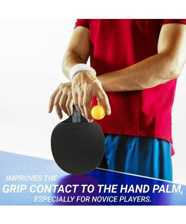 Killerspin Impact D1 SmartGrip Table Tennis Paddle Set | Beginner/Intermediate Ping Pong Equipment with 5-ply Wood Blade and Paddle Case - Buy Online on GoSupps.com