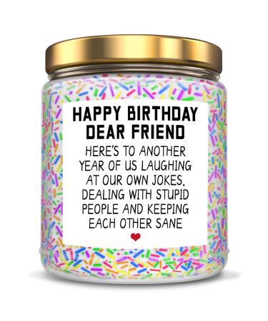 Happy Birthday Gifts for Women, Best Friends, BFF Friendship Gifts for Women Friends Gifts for Women, Best Friends, Her, Female, Sister, Coworker, Classmate, Bestie Present Christmas Candles Gifts