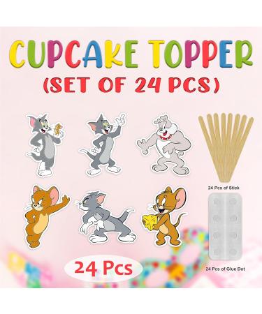 Seyal Tom & Jery Cupcake Topper Tom & Jerry Cupcake Topper - Buy Online on GoSupps.com